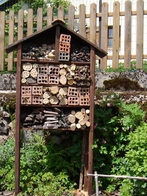 Un exemple de refuge à insectes