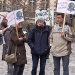 Manifestation contre le piégeage