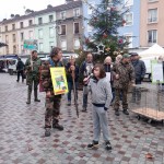 Manifestation contre le piégeage