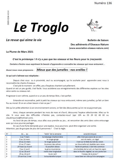 Le Troglo n°136 - Mars 2021