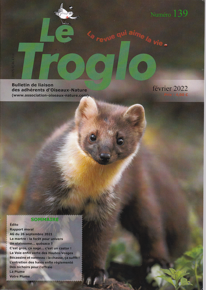 Le Troglo n°139 - Février 2022 Couverture