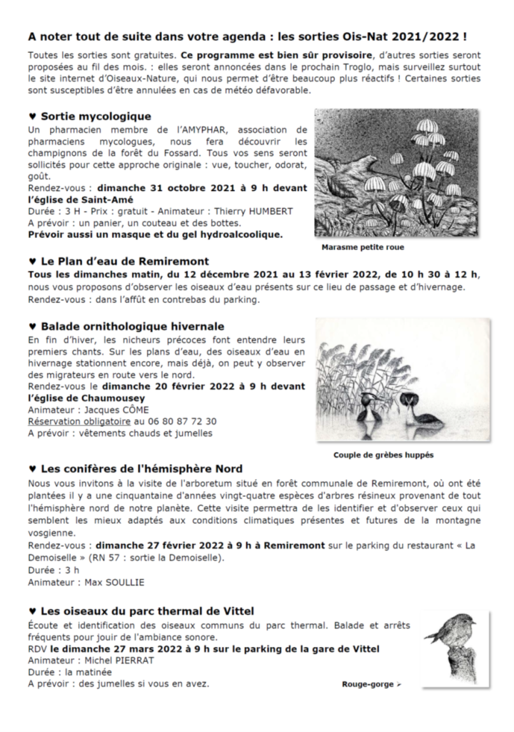 Sorties Oiseaux Nature 2022-1