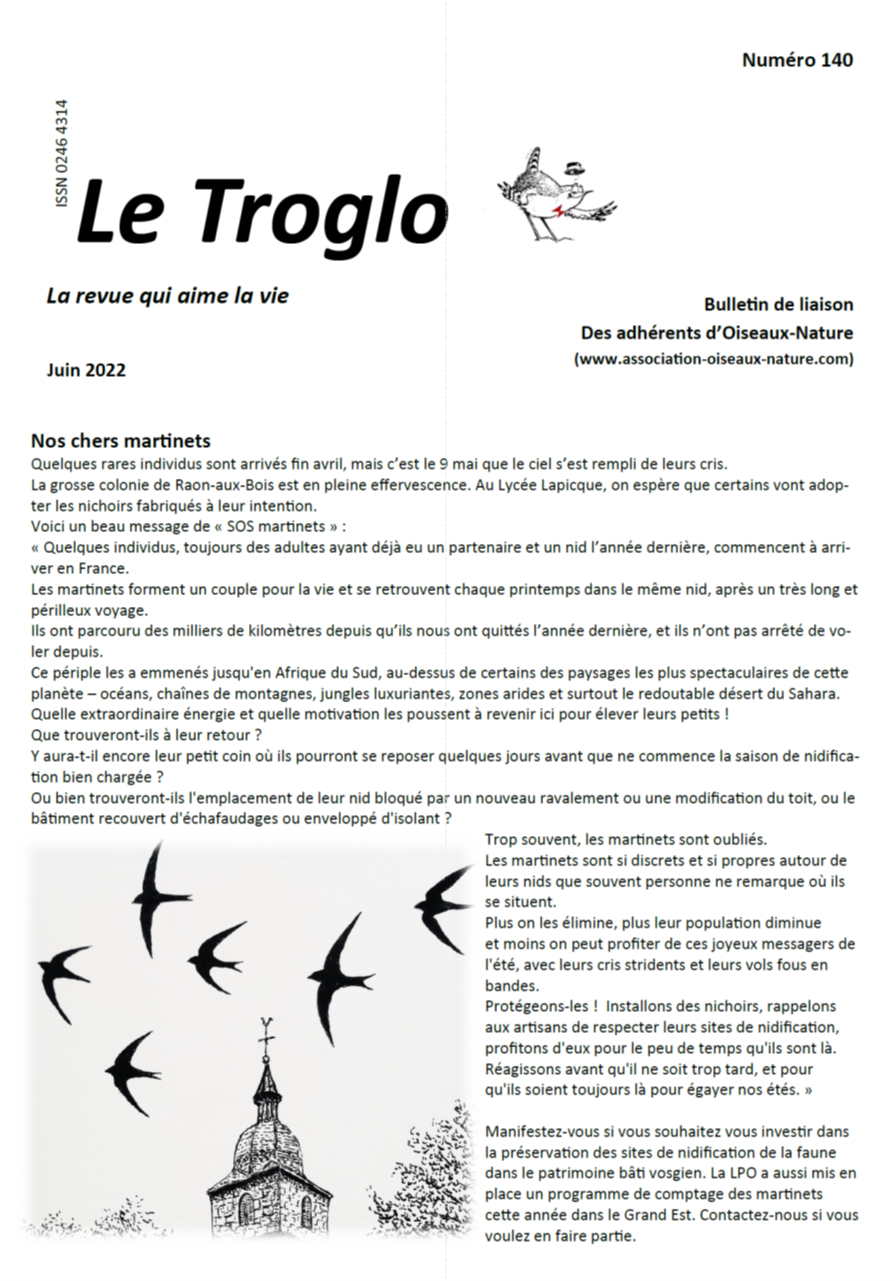 Le Troglo n°140 juin 2022