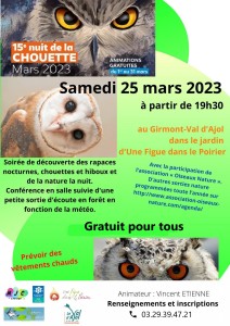 Nuit de la chouette au Girmont Val d'Ajol 25-03-2023 rectif