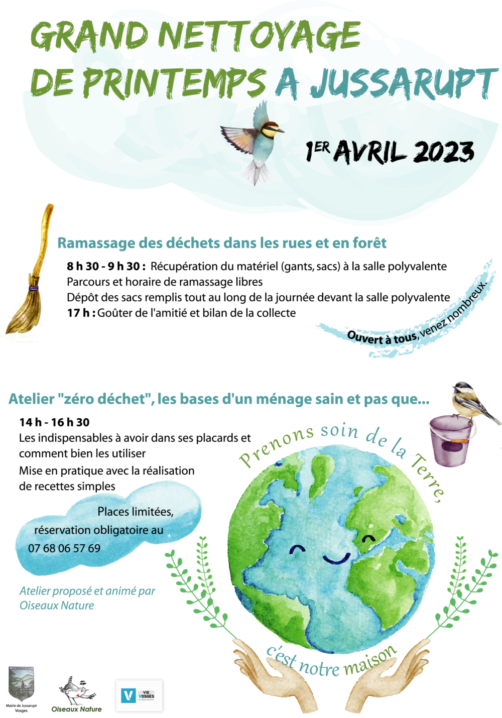Nettoyage de printemps Jussarupt 01-04-2023