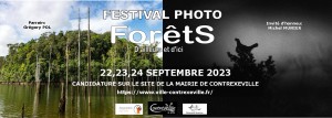 Festival photos Forêts et stand Contrexeville 22-23-24 septembre 2023