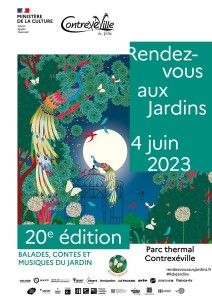 Rendez vous aux jardins le 4 juin 2023 à Contrexéville