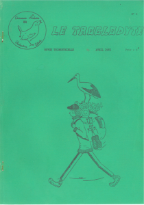 Le Troglo n°1 - Avril 1981 Couverture