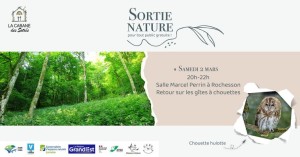 Sortie Nature Cabane des Sotrés à Rochesson 02-03-2024