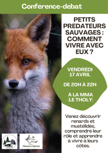 Conférence débat petits prédateurs Le Tholy 17-04-2026