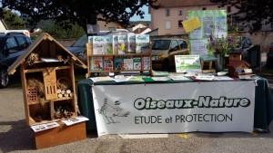 Stand Oiseaux Nature à Granges-Autmonzey en juillet 2017