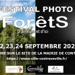 Festival photos Forêts et stand Contrexeville 22-23-24 septembre 2023