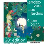 Rendez vous aux jardins le 4 juin 2023 à Contrexéville